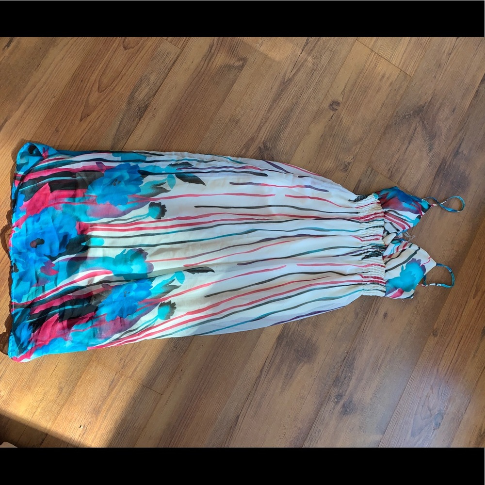 Patterned Long Dress